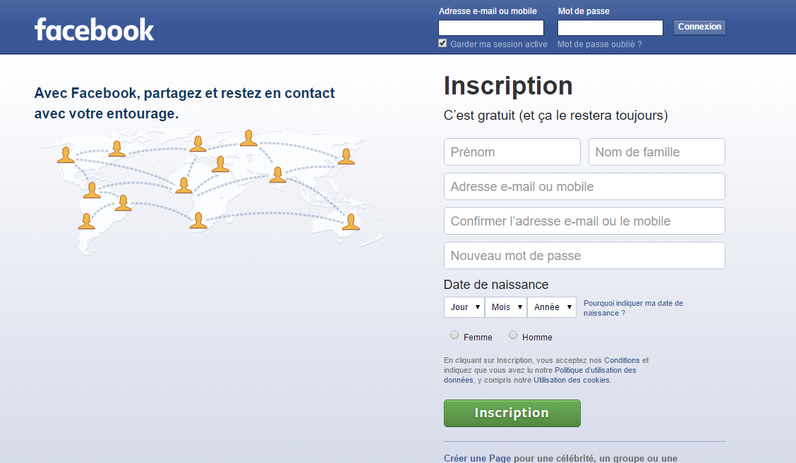 facebook actuel